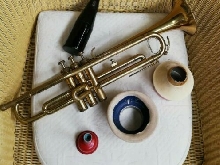 Trompette De Clown/ Instrument à vent/john Grey autocrat/London/old Trumpet