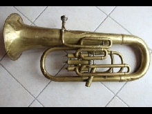 ancienne trompette euphonium à restaurer COUESNON & CIE