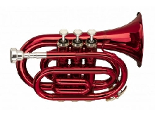 Stagg WS-TR247S - Trompette de poche en Sib, perce ML, corps en laiton