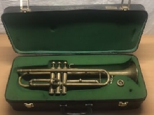 ancienne trompette clairon laiton