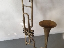Trombone à Piston Couesnon Expo Universelle Paris 1900