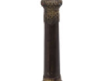 Trompe Radong Dungchen Dunchen Trompette Tibetaine Tibet 78 cm  antique 5139