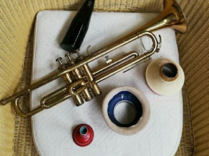 Trompette De Clown/ Instrument à vent/john Grey autocrat/London/old Trumpet