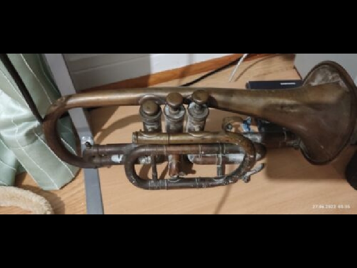 Ancienne trompette F.Besson prototype