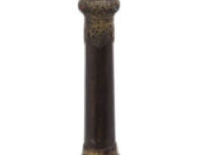 Trompe Radong Dungchen Dunchen Trompette Tibetaine Tibet 78 cm  antique 5139